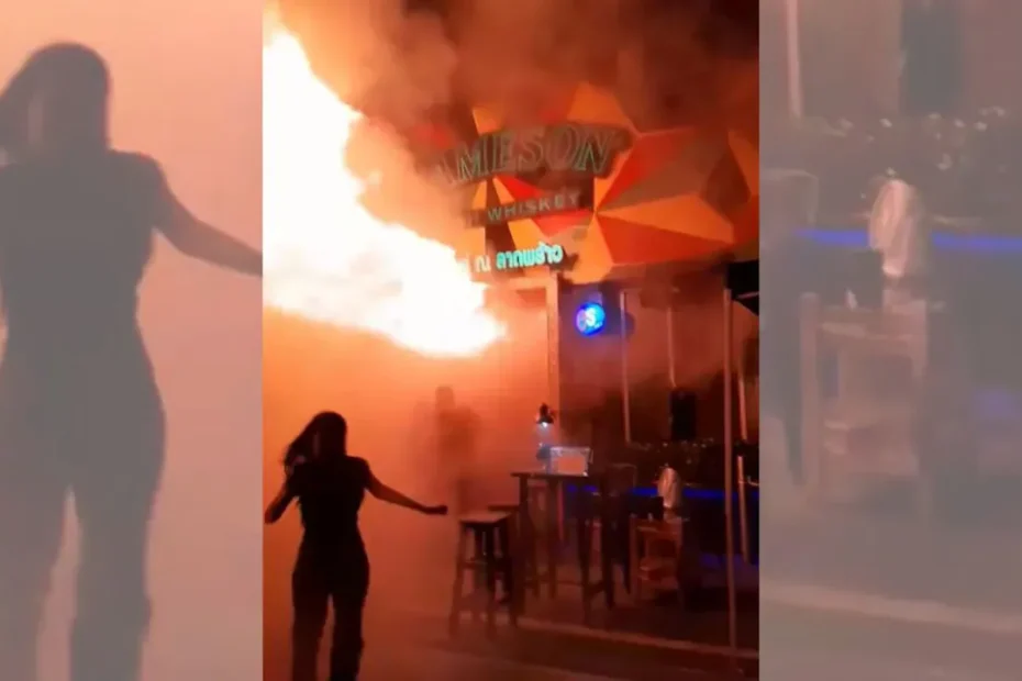 Bangkok Pub Fire Kills 27, Dozens Injured; Thailand PM Anutin Charnvirakul Visits Scene