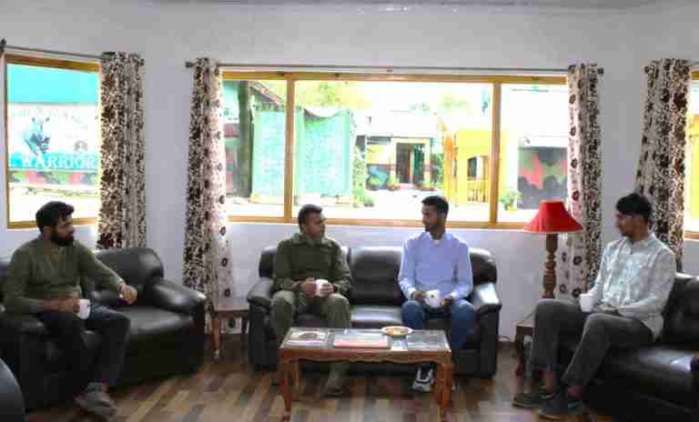 Army’s 42 RR Felicitates Tribal Youth from Tral for Cracking NEET Exam