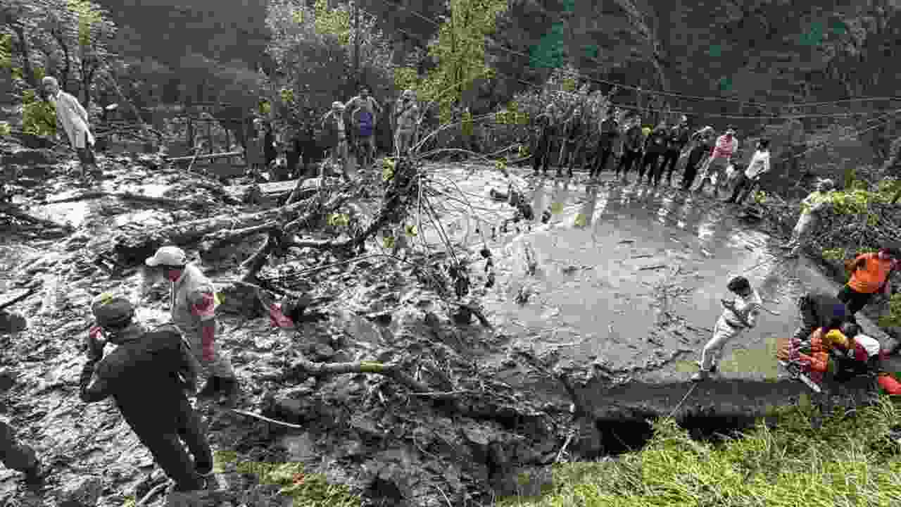 Cloudburst Hits J-K's Ramban; Three Dead, 5 Missing