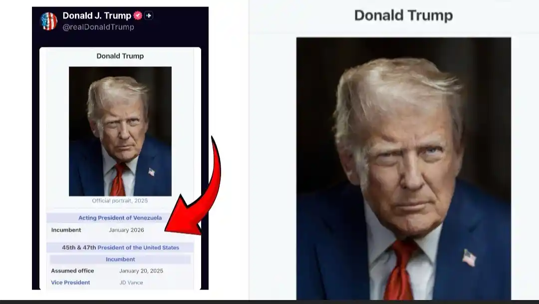 After Maduro’s Capture, Trump’s ‘Acting President of Venezuela’ Claim Triggers Worldwide Debate