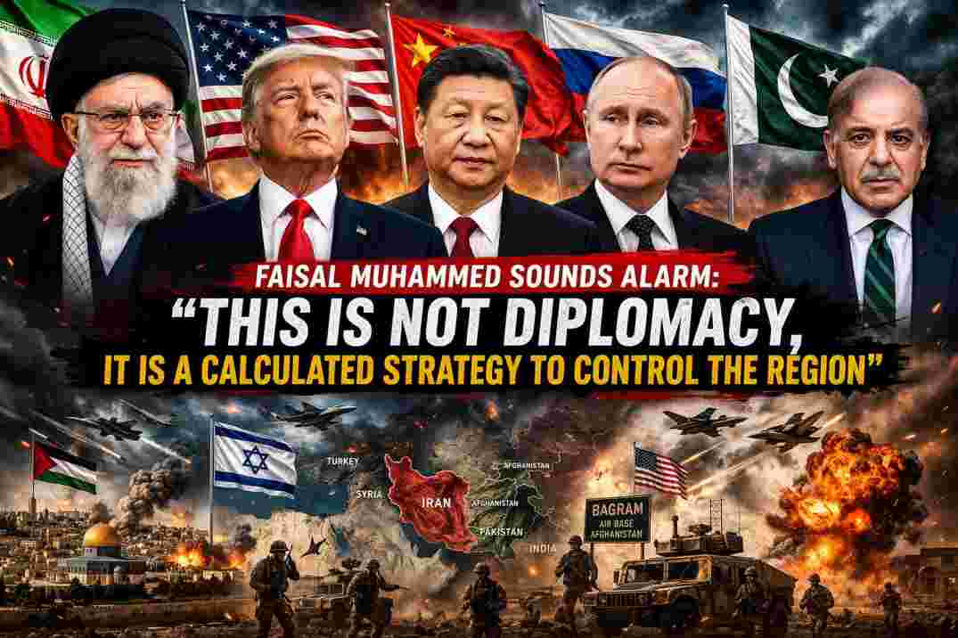 VoM Exclusive: International Mediator Faisal Muhammed Declares: “Diplomacy Is a Cover for a Much Larger Regional Strategy”  