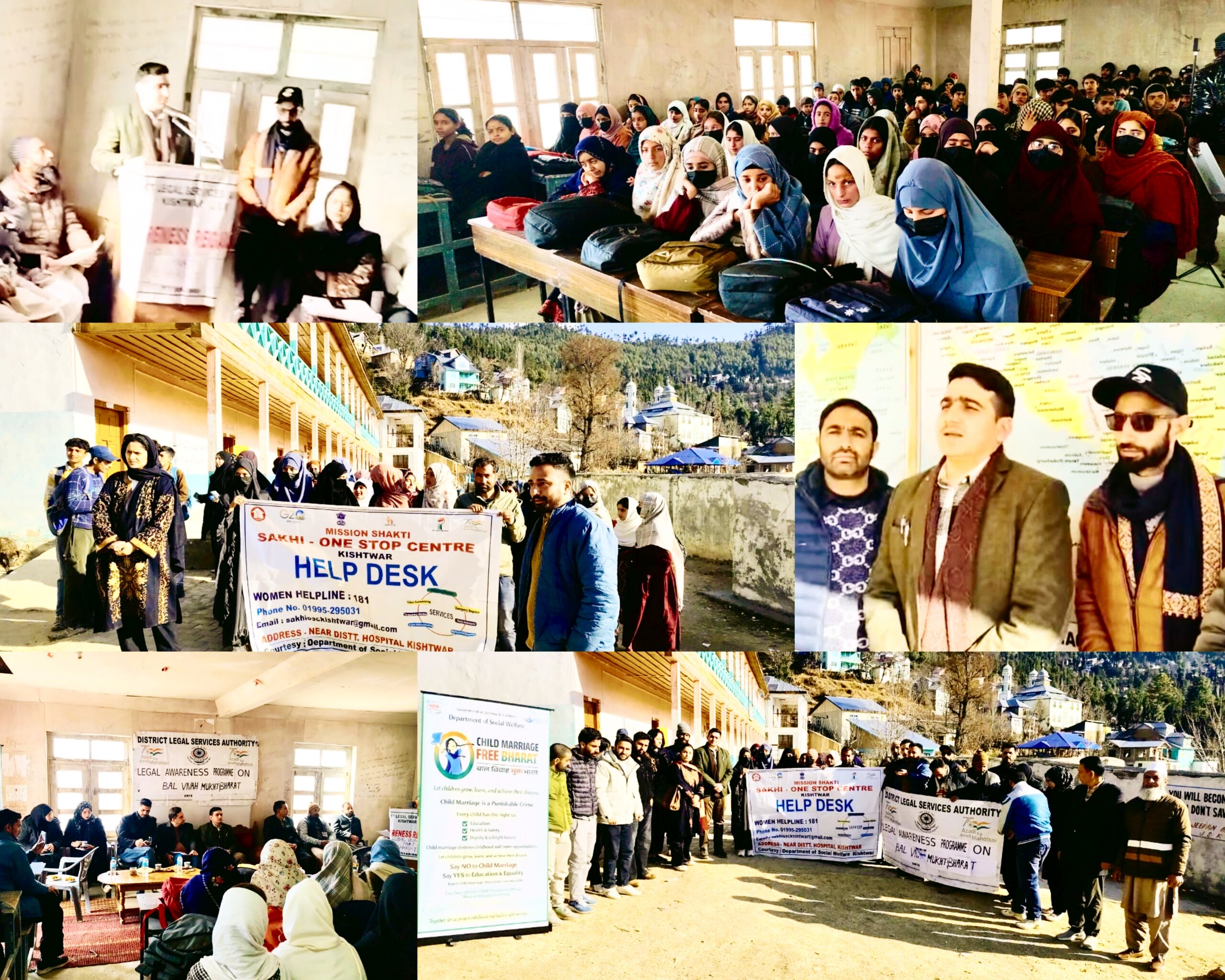 DLSA Kishtwar Organises Awareness Programme on Bal Vivah Mukht Bharat Campaign at HSS Binoon