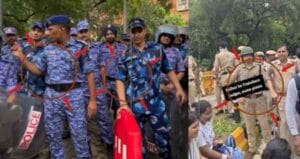 Controversy Deepens After Police Badges, Name Plates Found Missing at Jantar Mantar Protest