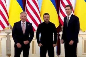 Peace envoy Jared Kushner & Steve Witkoff Met Volodymyr Zelensky After Meet With Russian Pres. Vladimir Putin