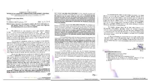 Kishtwar ACD Rejects Ex-DDC Member’s Allegations of Delay in Complaint Inquiry, Cites Non-Cooperation
