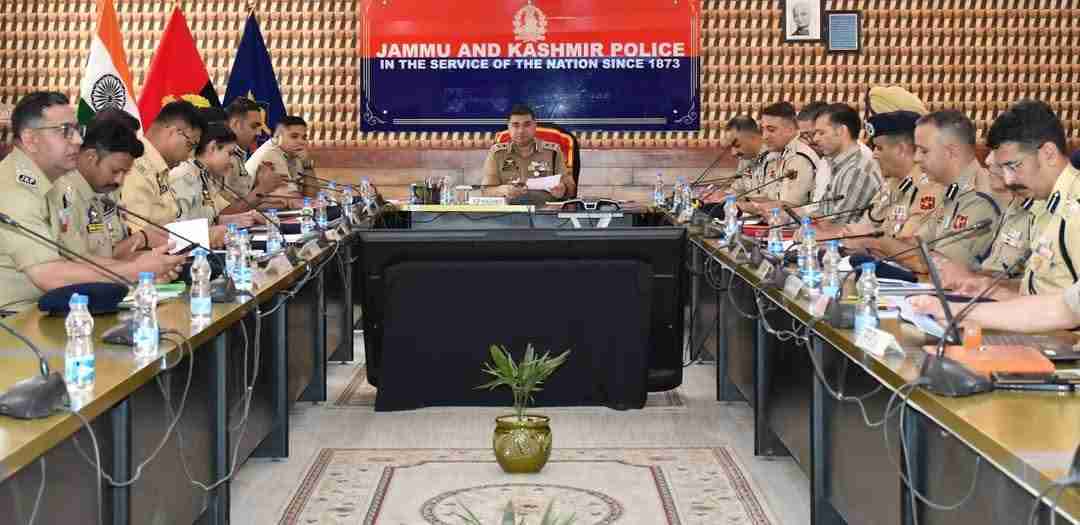 IGP Kashmir Zone chairs security review meeting at Police Control Room Kashmir