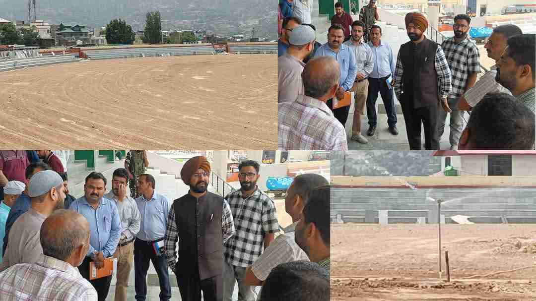 DC Doda Inspects Renovation Work at Sports Stadium Doda