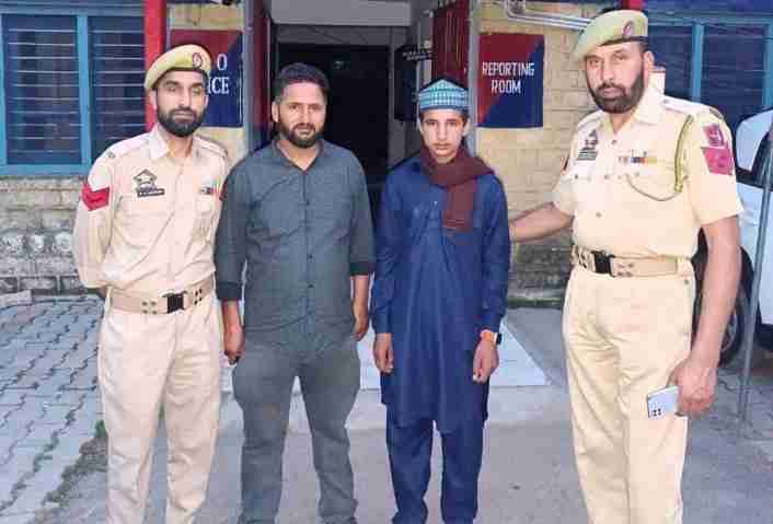 Poonch Police Successfully Traces Missing Child Within Hours