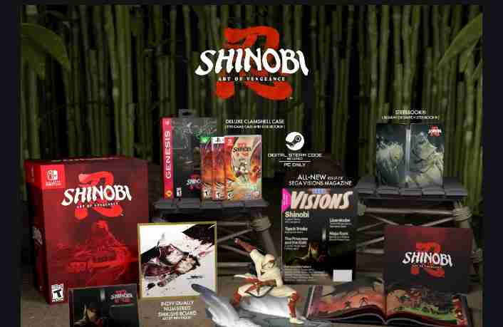 Limited Run Games Announces SHINOBI: Art of Vengeance Physical Versions