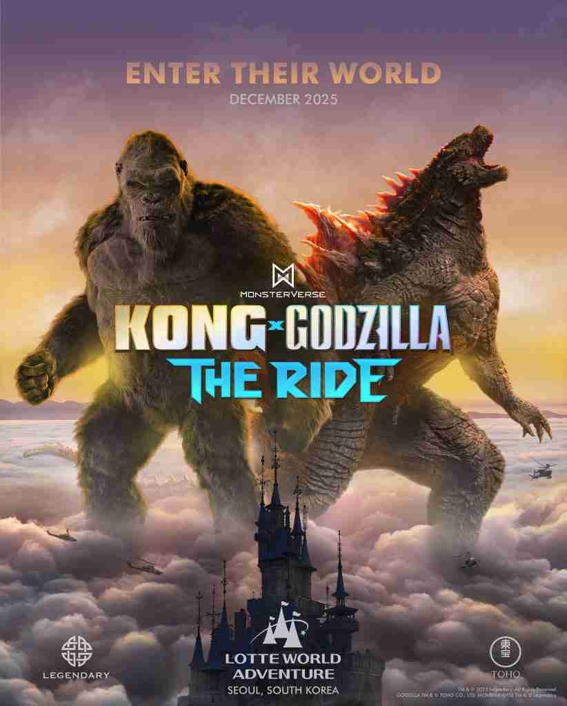 Monsterverse Comes Alive: “Kong x Godzilla: The Ride” Opens at Lotte World Adventure