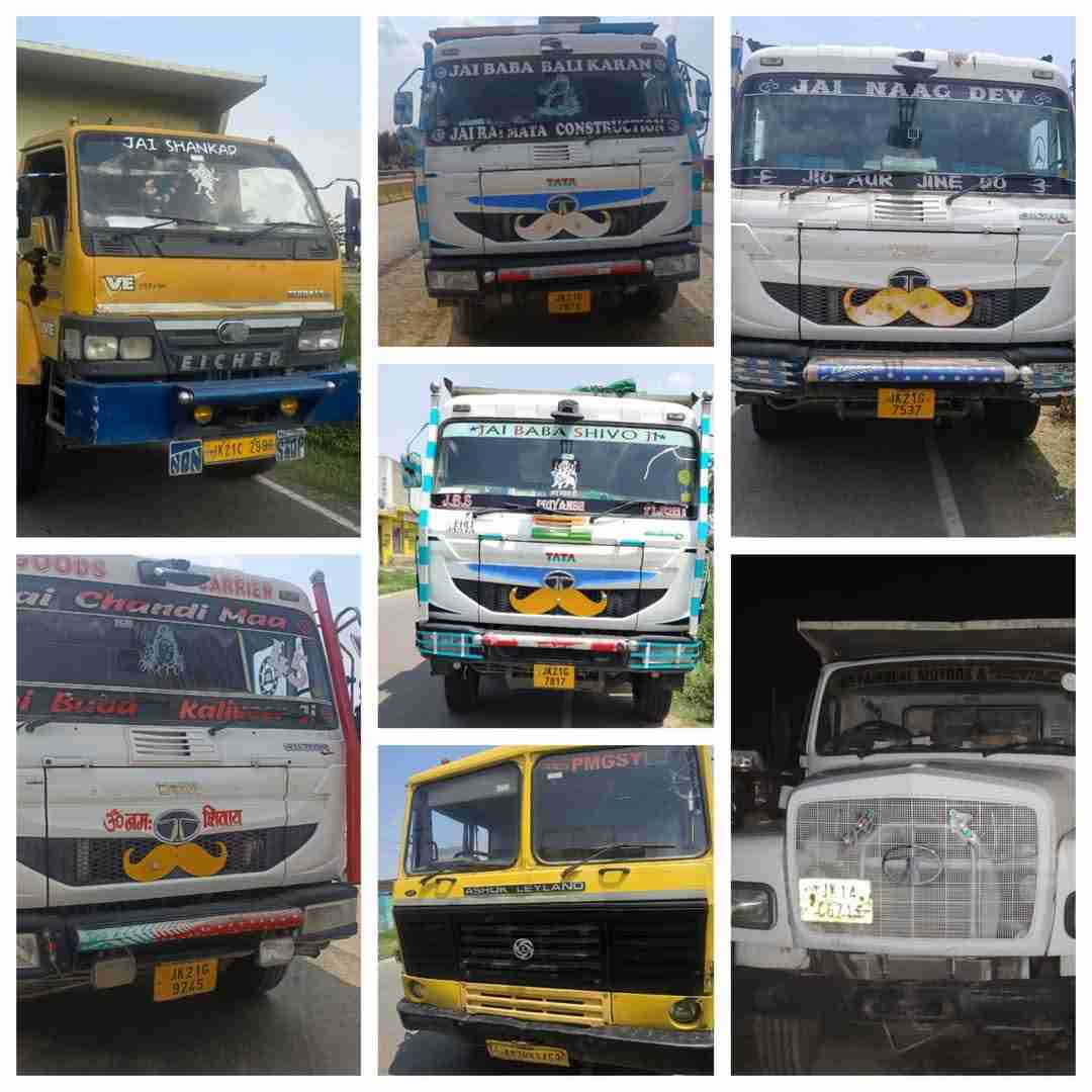 Samba Police Seizes 7 Dumpers For Illegal Mining