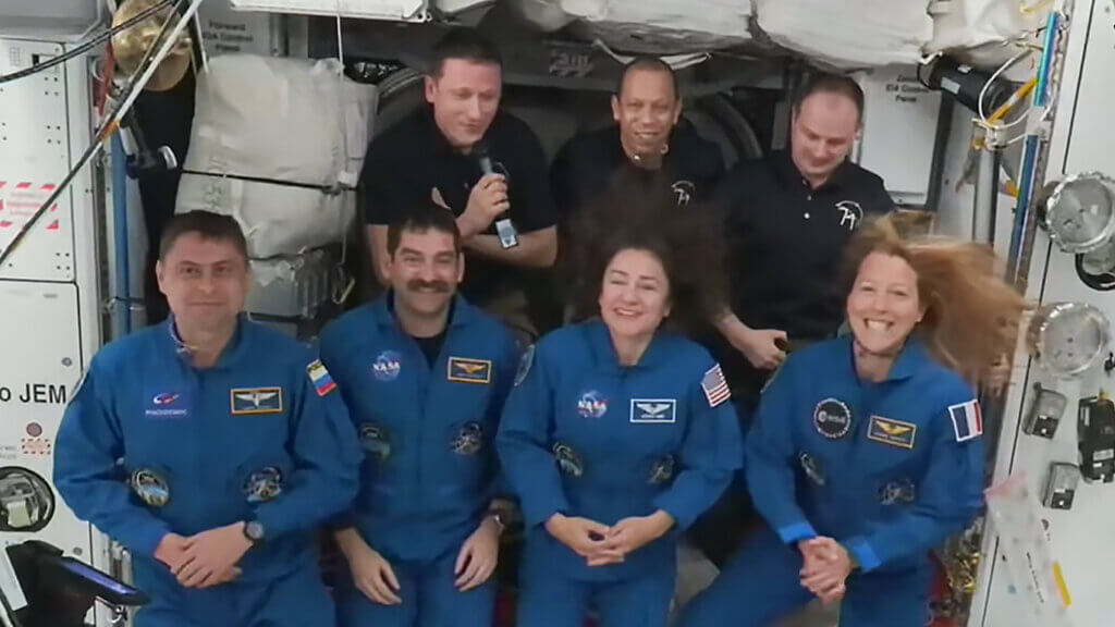 International Space Station Back to Full Strength After SpaceX Crew-12 Arrival