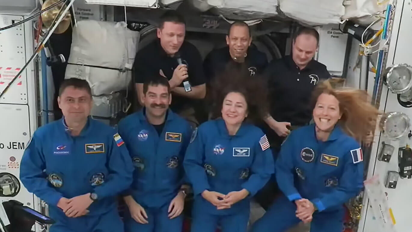 International Space Station Back to Full Strength After SpaceX Crew-12 Arrival