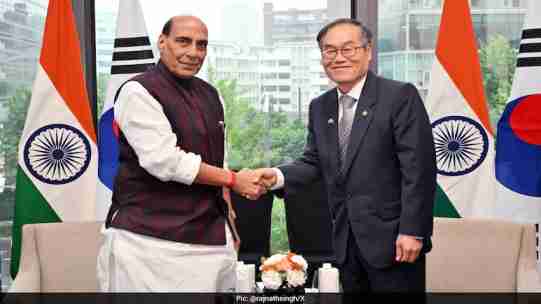 Rajnath Singh, Ahn Gyu-back Hold Talks to Expand India–South Korea Defence Partnership