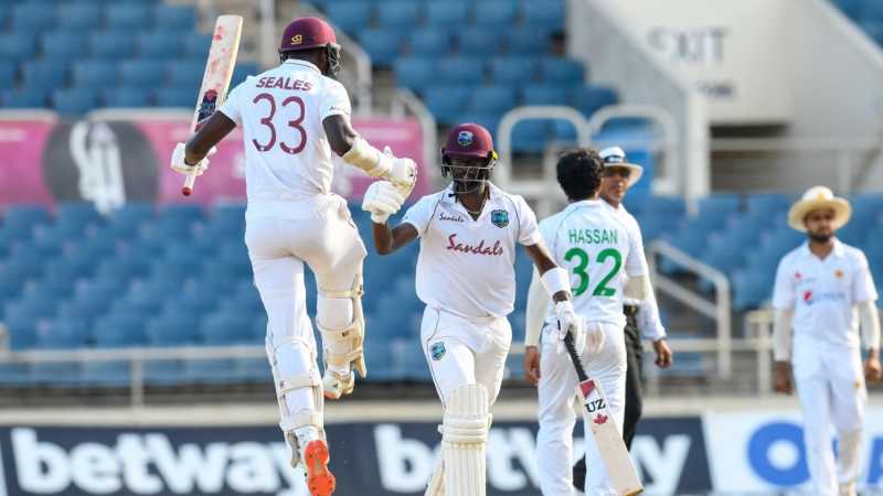 Pakistan beats West Indies to end 8-match overseas losing streak in test matches