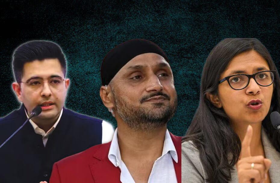 Major Blow to AAP in Rajya Sabha, 7 Rajya Sabha MPs including Raghav Chadha Join BJP