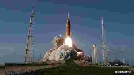 NASA Astronauts Reach Safe Orbit In Historic Moon Mission