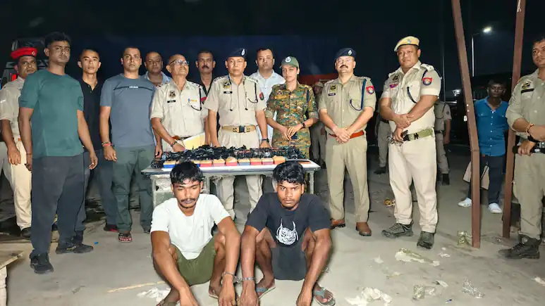Guwahati: Drugs worth Rs 40 crore seized from truck by Assam Police, 2 held