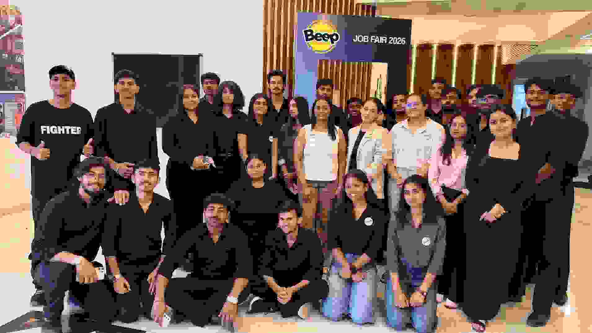 Beep App Hosts Successful Fresher Hiring Fair in Greater Noida