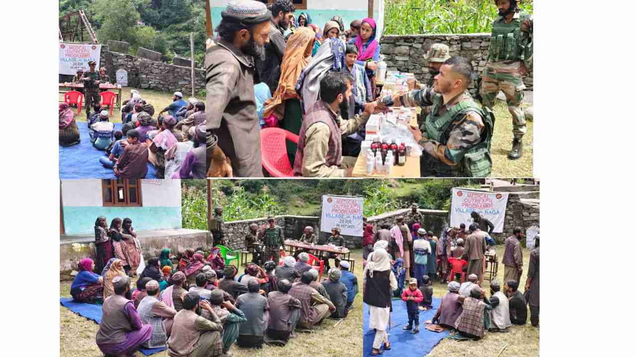 Indian Army 26 RR COY Patnazi organised a Medical Aid Camp in the Bunjwah region