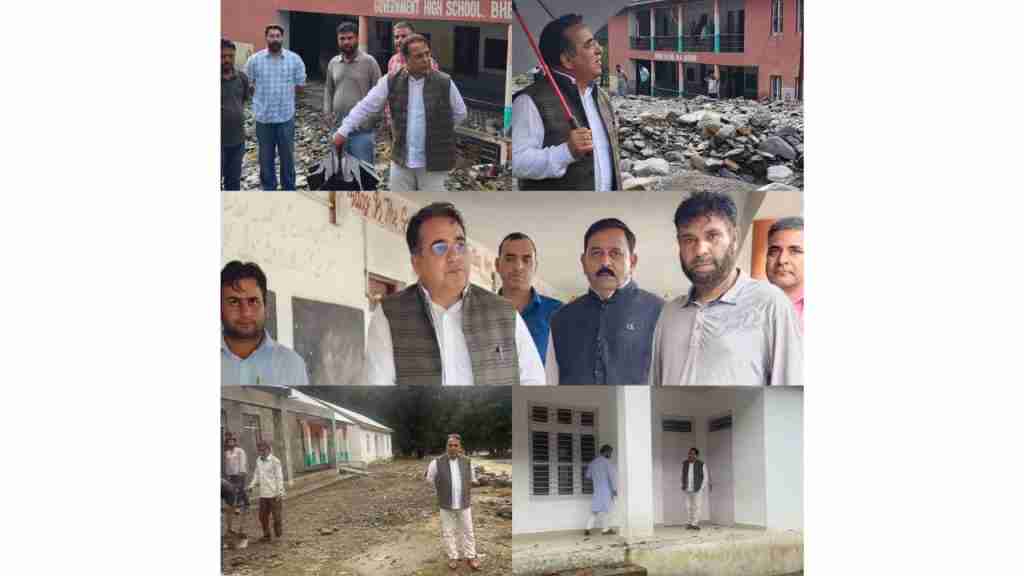 CEO Doda Inspects Flood-Hit Schools, Assures Early Resumption of Classes