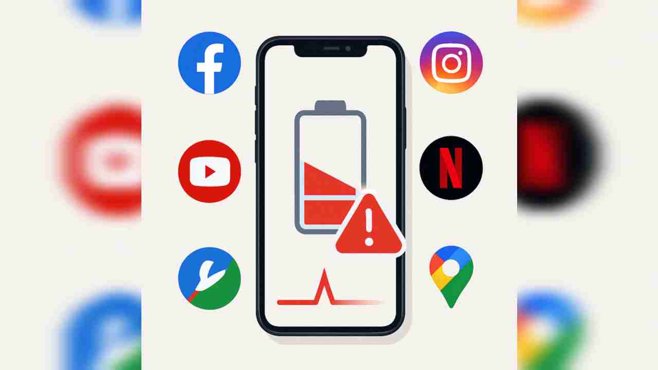 10 Worst Apps That Rapidly Drain Your Phone’s Battery