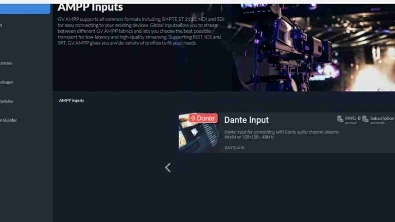 Grass Valley Adds Native Dante Support to AMPP OS Through Strategic Partnership with Audinate