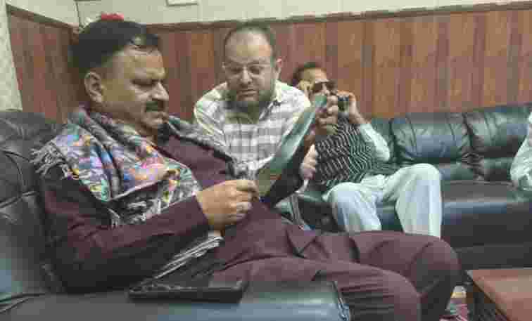 President Young Star Cricket Club Doda Meets Minister Javed Rana, Seeks Support for Gufran Memorial T20 Championship