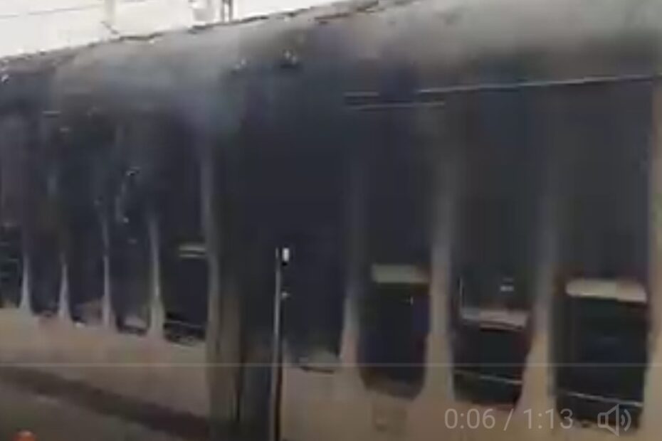Sasaram-Patna Passenger Train Catches Fire Near Sasaram Junction in Bihar