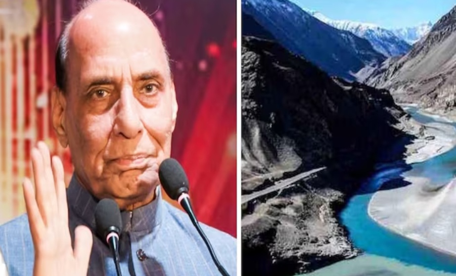 No Waters from Indus River System Will Be Allowed to Pakistan, Defence Minister Rajnath Singh Makes Position Clear