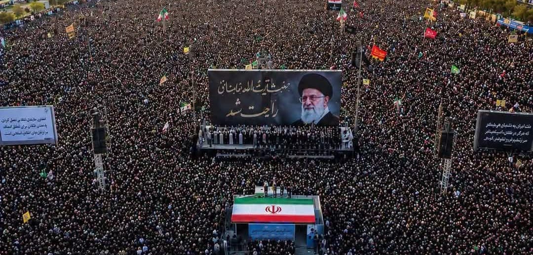 ‘Kill Donald Trump’ Banners, ‘Revenge’ Chants Mark Supreme Leader Ayatollah Ali Khamenei Funeral in Tehran