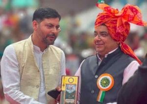 JK’s Doda: Lavender Man of India, Touqeer Baghban, Honored in Bhaderwah