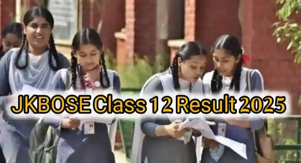 JKBOSE Class 12 Result 2025 Declared; View Your Results