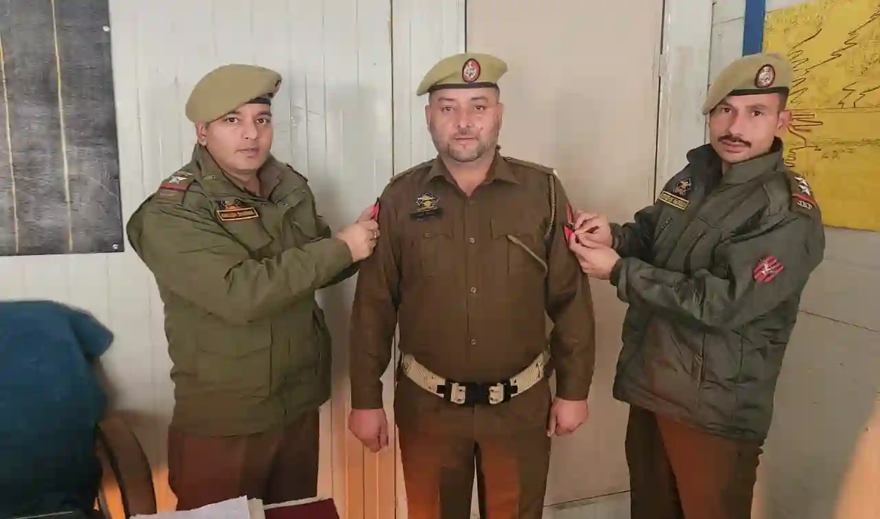 From SPO to Selection Grade Constable: Kishtwar's Ajaz Ahmed Two-Decade Journey Marked by Dedication and Service