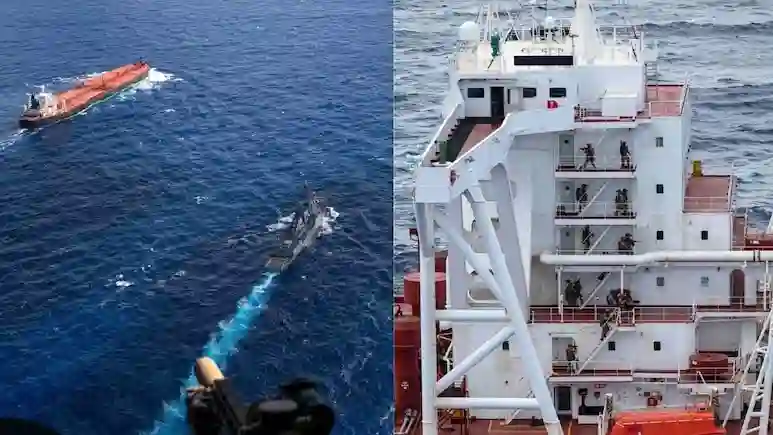 US Military Boards Sanctioned Oil Tanker Veronica III In Indian Ocean