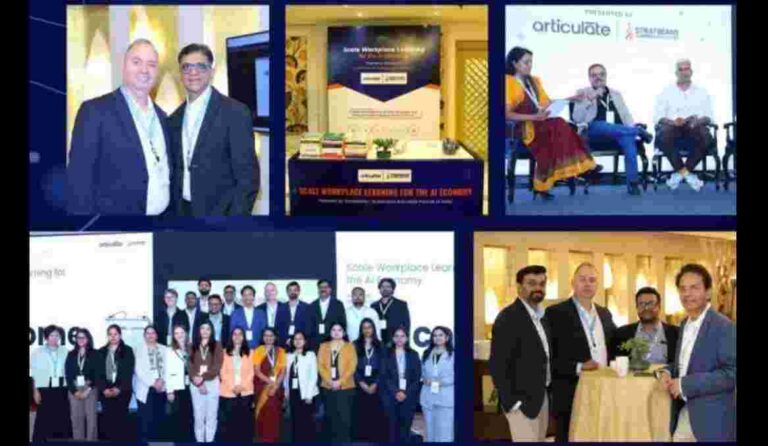 Stratbeans and Articulate Hosted Exclusive Leadership Event in New Delhi to Accelerate AI-Driven Workplace Learning