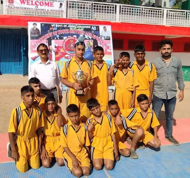 Udhampur won Divisional Level U/14 Kho Kho championship