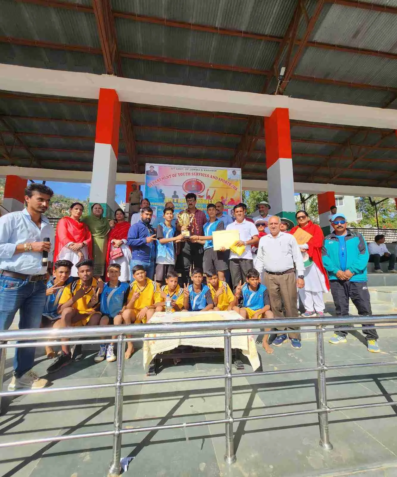 Jammu won U/17 Boys Divisional Level Kho-Kho tournament in Sports Stadium Doda