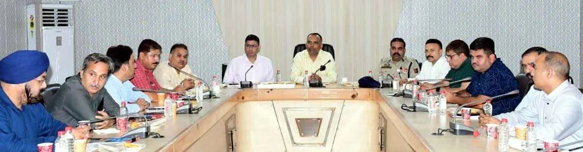 CEO Pandurang Kondbarao Pole Preparations for 2023 Municipal Elections in Rajouri