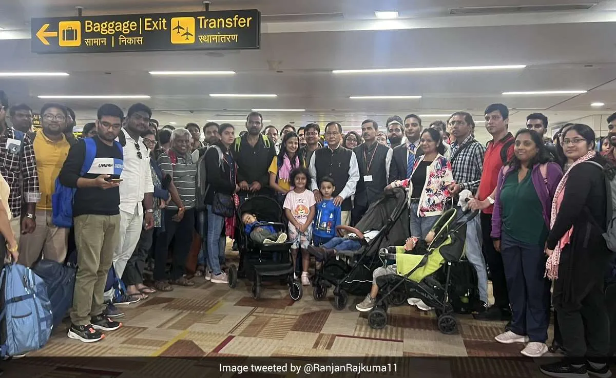 Indian Embassy Facilitates Return of Nationals Amid Israel-Hamas Conflict