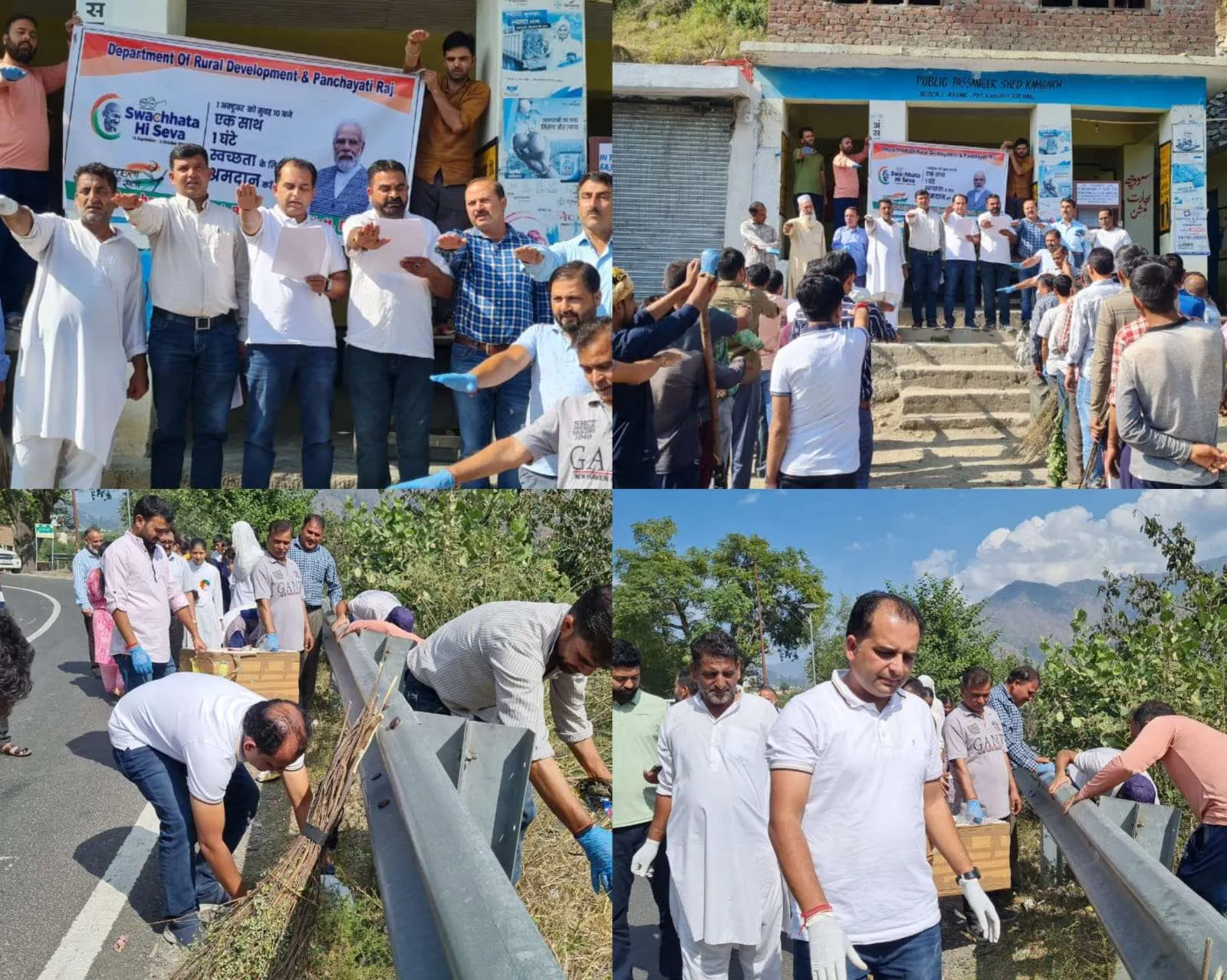 Doda Admin holds Shramdaan with overwhelming public participation envisioning a swachh district