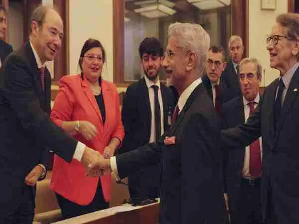 S. Jaishankar Begins Italy Visit with Senate Interaction