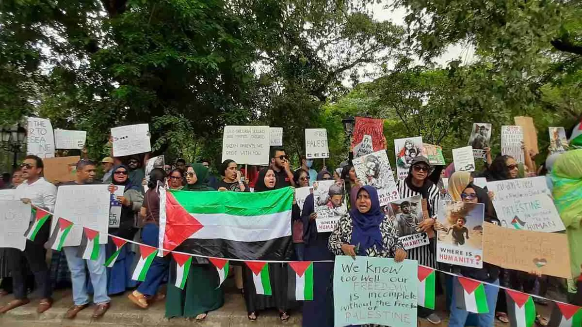 Ranil Calls Out U.S. for Alleged 'Double Standards' in Gaza and Sri Lanka