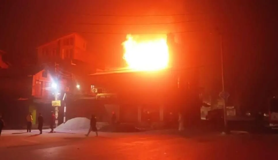 Fire Damages Historic Srinagar Mosque; No Casualties Reported