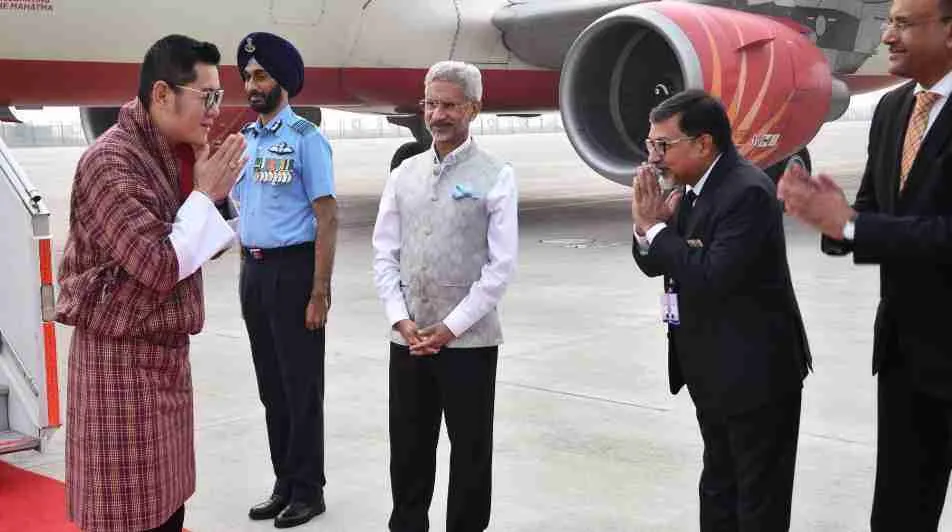 Bhutan King's Official Visit to India Strengthens Bilateral Ties
