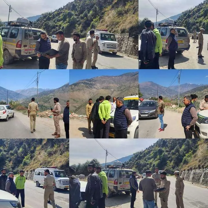 MVD Doda Conducts Enforcement Drive on National Highway 244