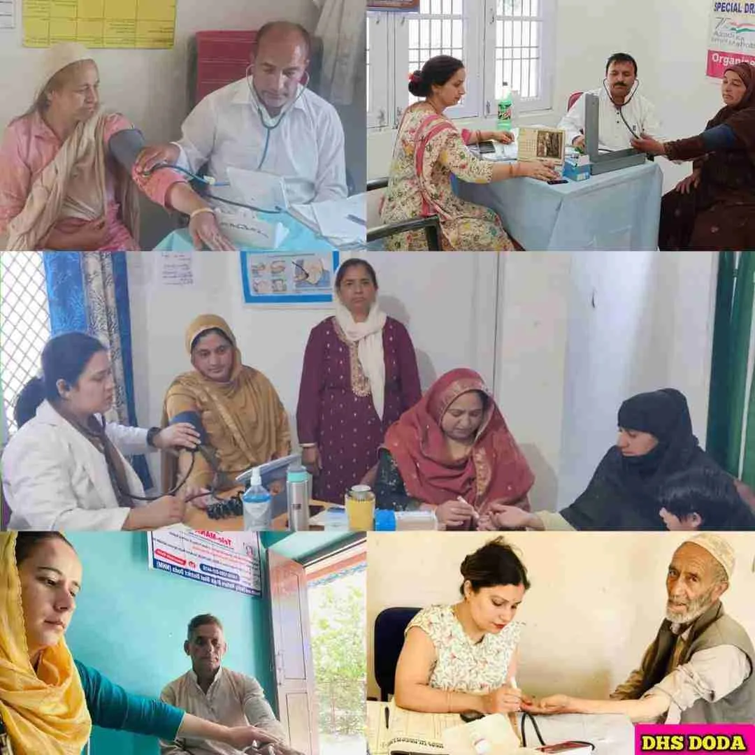 Doda Health-Department Holds NCD Screening Camps District-Wide