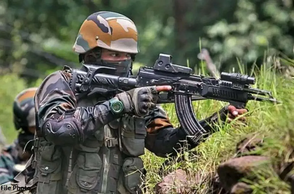 Exchange of fire between militants and security forces in Kishtwar district