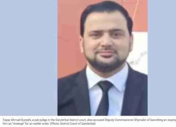 Jammu and Kashmir judge says Deputy Commissioner tried to implicate him in false case as revenge for order withholding his salary