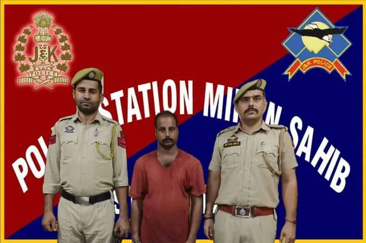 Drug Peddler Arrested, 2kg of Ganja Seized by Jammu Police in Crackdown